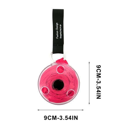

QiwagFerng Portable Multifunctional Small Circular Folding Bag Storage
