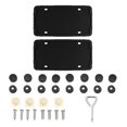 thumbnail image 3 of Marco De Silicona Para Matrícula Con Kit De Accesorios De Tornillo Soporte Para Matrícula Con Orificios De Drenaje Para Modelos De Coches Norteamericanos 2 Uds. matsuzay VI009581-01, 3 of 7