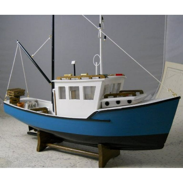 Replica New England Lobster Boat Model ~ Nautical Decor