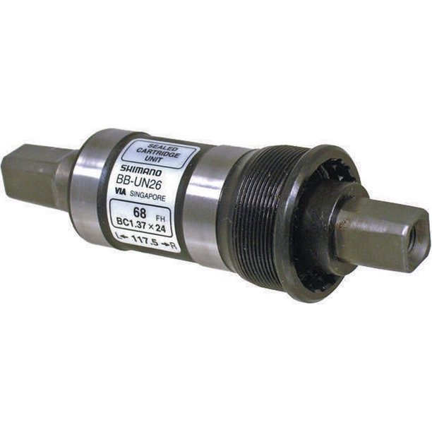 Shimano Un26 68 127 5 Jis Square Taper Walmart Com Walmart Com