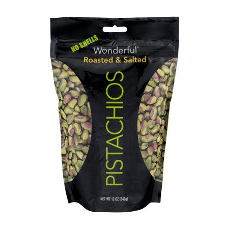 Pistachios, No Shells, Roasted & Salted,