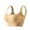 Beige, variant on Yoyauz Seamless Sports Bra Without Steel Ring Yoga Bra, With Detachable Pad, Suitable For Women