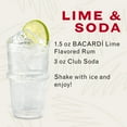 thumbnail image 3 of BACARDI Lime Rum, Gluten Free, 750 mL Bottle, ABV 35%, 3 of 10