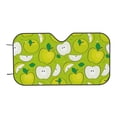 thumbnail image 7 of Balery Green Apple Print Car Windshield Sun Shade,Windshield Sunshade for Car Pickup Truck SUV Accessories-Small, 7 of 7
