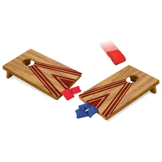 Hey! Play! Tabletop Cornhole Game - Football Field Theme - 8686394