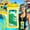 Yellow, variant on Waterproof Phone Pouch for 7 Inch Phone, IPX8 Floating Dry Bag with Lanyard, Universal Waterproof Case for /Samsung, Beach Kayak Swimming Boating Cruise Travel Essentials (1/2Pack)