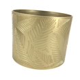 thumbnail image 2 of Gold Iron Plant maceta Redonda de flores Reductor Decoración del hogar Elegante maceta de flores de cubo portátil portátil para estante de oficina de, 2 of 8