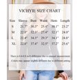 thumbnail image 2 of VAFFUL Womens Long Sleeve Shirts Scoop Mock Neck Fitted Ribbed Fall Tops, 2 of 5