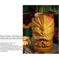 thumbnail image 2 of Suprobarware Tiki Mug Cocktail Mug - 28oz Ceramic Tiki Glasses For Cocktail Hawaiian Party, 2 of 5