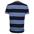 thumbnail image 2 of Playera George Talla G de Algodón Diseño Rayas Horizontales Azul con Azul Marino, 2 of 4