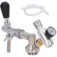 thumbnail image 1 of Kit de Distributeur de Couvercle de Bière Tissée, Accessoires de Manomètre de Robinet Réglable, Équipement de Régulation de Fût de Bière Domestique pour Fût de 3,6l, 1 of 8