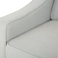 thumbnail image 4 of Noble House Pierce Fabric 3 Seater Slop Arms Sofa, Pebble Gray, 4 of 9