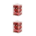 thumbnail image 3 of Guardoinrt 12pcs/set Christmas Balls Enought Quantity For Beautifully Decorated Tree red 2Set, 3 of 6