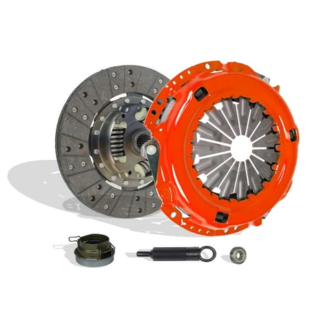 Clutch Kit Works With Toyota Tacoma 4Runner Suv T100 Pre Runner Base DLX Standard Sport 1994-2004 2.4L l4 (4WD ONLY) 2.7L l4 GAS DOHC (Clutch Disc Stage 1)