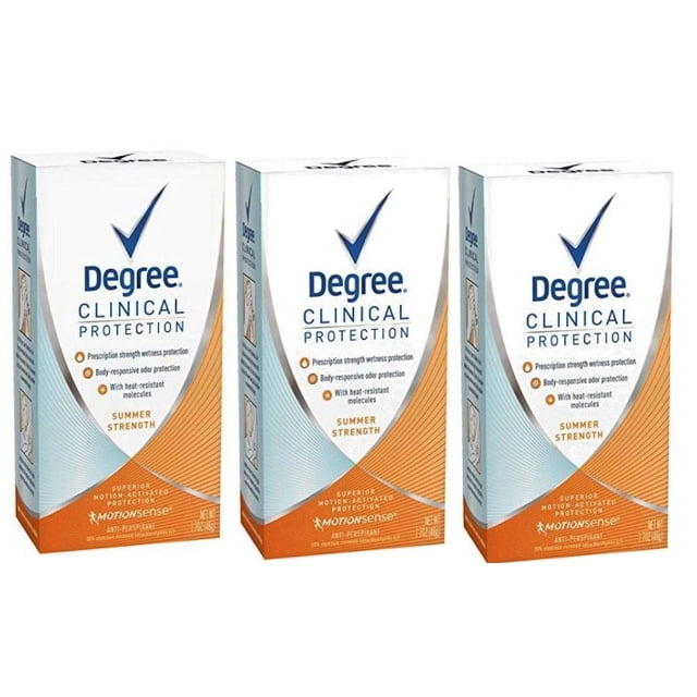 Desodorante antitranspirante, grado de protección clínica, verano, 50 ml