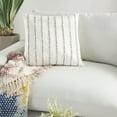 thumbnail image 4 of Nourison Sofia Ivory Decorative Throw Pillow , 20"X20", 4 of 5