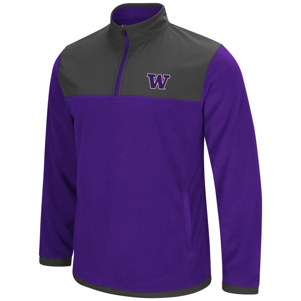 University of Washington Men's Full Zip Fleece Jacket by Colosseum