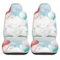 thumbnail image 2 of Fotbe Cute Elephant Pattern Automotive Seat Covers for Cars Trucks and SUVs – Car Seat Covers for Front Seats,Protective Seat Covers,Vehicle Seat Covers, Set of 2, 2 of 9