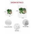 thumbnail image 7 of St. Patrick's Day Kitchen Dish Towels for Drying Dishes Set of 2, Spring Shamrock Leaf Gold Love Lucky Green Waffle Weave Microfiber Hand Tea Bathroom Towels Quick Dry & Absorbent Towel 12x12, 7 of 7