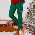 thumbnail image 4 of Zhanying Tenue de Noël Femme Style Laid de Noël Collants Rayés Noirs et Rouges Anti-Roulis Grande Taille Vert TG, 4 of 5