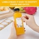 thumbnail image 3 of Botellas de jugo de plástico Dabacc de 12 oz/350 ml (45 piezas) con tapas, 3 of 7