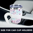 thumbnail image 6 of Gigi Tumbler with Handle and Straw 40 Oz, Cute Large Stainless Steel Vacuum Insulated Gigi Tumbler Iced Coffee Cup Water Bottle Travel Mug, Mothers Day Gigi Gifts for Grandma Mom Colorful White, 6 of 6