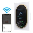 thumbnail image 1 of Mistaha Smart Heating Thermostat with VA Display and WiFi Control - Programmable Temperature Controller for Home and Commercial Use - Easy Installation and Operation - High Accuracy and Safety, 1 of 6
