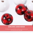 thumbnail image 4 of UPOUART 1Set Wood Craft Beads Assorted Color Round For Diy Handmade Gifts Tree Ornamentation Family, 4 of 8