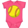 thumbnail image 3 of Inktastic Personalized Softball Boys or Girls Baby Bodysuit, 3 of 5