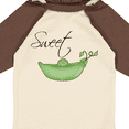 thumbnail image 4 of Inktastic Sweet Pea Girls Long Sleeve Baby Bodysuit, 4 of 5