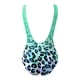 thumbnail image 4 of Gibobby Traje de Baño Sexy Bikini 2023 Traje de baño de 1 pieza para mujer Traje de baño de playa para mujer Tie Dyed 3D Impreso Verano europeo y america(Verde de menta,G), 4 of 5