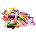 thumbnail image 4 of 100 clips de madera coloridos, chinchetas decorativas para tablero de corcho, obras de arte, notas y fotos, 4 of 5