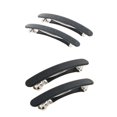 thumbnail image 1 of 4x Fashionable Women Hair Clips Spring Barrette France Ponytail Holder Decor Black, 1 of 10
