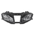 thumbnail image 2 of KIMISS Motorcycle Headlight Housing Assembly,Motorbike Headlight Cover Assembly Clear Lens Dual Cover Fit For YZF 600 R6 2006-2007, 2 of 8