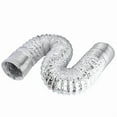 thumbnail image 4 of 4In 8Ft Flexible Air Aluminum Foil Ducting Dryer Vent Hose For Hvac Ventilation, 4 of 5