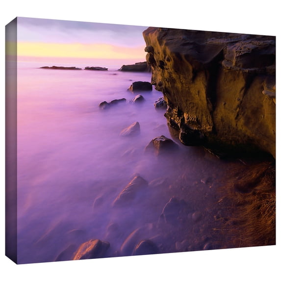 ArtWall Dean Uhlinger 'La Jolla Twilight' Gallery-wrapped Canvas - Multi