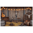 thumbnail image 1 of Rustic Design Cowboy Banner Western Theme Decoration Vintage Wooden Elements for Western Party Theme Party Cowboy Event, 1 of 5