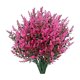 thumbnail image 1 of 8 paquetes de flores artificiales de lavanda para decoración al aire última intervensión, resistente a los rayos UV, plástico sintético, plantas de jardín, porche y ventana PenghuiLiu 9024719115412, 1 of 5