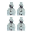 thumbnail image 4 of Yuarrent 4 piezas de soporte de tenedor de cuchara de Navidad portátil reutilizable decorativo de Navidad con forma de muñeco de nieve vajilla Kits de decoración para fiestas Yuarrent HA068291-00B, 4 of 6