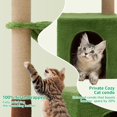 thumbnail image 4 of Torre para Gatos Woochpet de 37" para Gatos de Interior con Poste Rascador, 4 of 8