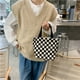 thumbnail image 2 of Bolsa de tela portátil vintage de pana, bolsa de almuerzo artística para estudiantes, bolsa de almuerzo para mujeres que viajan diariamente, 2 of 6