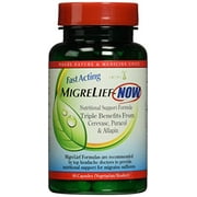 Angle View: MigreLief Now Pain Relief Fast Acting Capsules, 60 Count