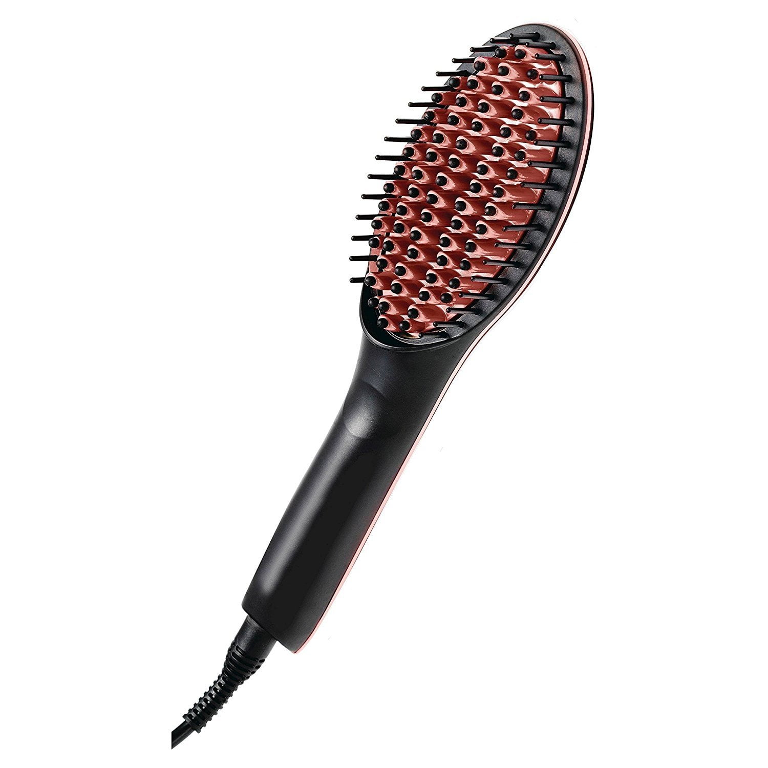 Bronson professional simply straight ceramic hair straightening brush hotsell