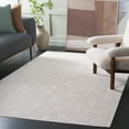 thumbnail image 3 of SAFAVIEH Bayside Hubert Texture Polyester Area Rug, Ivory/Light Brown, 5'3" x 7'6", 3 of 12