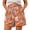 03-Orange, variant on Women's Beach Shorts Summer Casual Drawstring with Pockets Loose Fit Quick Dry Boardshorts Swim Trunks for Vacation