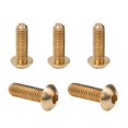 thumbnail image 3 of 50Pcs Round Hex Socket Screw Copper Fastener Hardware Tools Industrial Supplies M5M5x16mm, 3 of 5