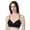 Black, variant on ® Barely There Wireless Bra DM2501 Color: Evening Blush Size: X LARGE