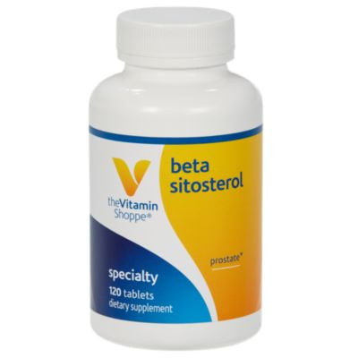 The Vitamin Shoppe Beta Sitosterol 300MG, Prostate Health, Supports Urinary  Bladder Health for Men (120