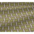 thumbnail image 5 of oneOone Viscose Jersey Fabric Ethnic Geometric Flame Stitch Decor Fabric Printed BTY 60 Inch Wide, 5 of 5