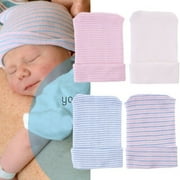 Newborn Kids Baby Infant Boy Girl Toddler Soft Comfy Hospital Cap Beanie Hat